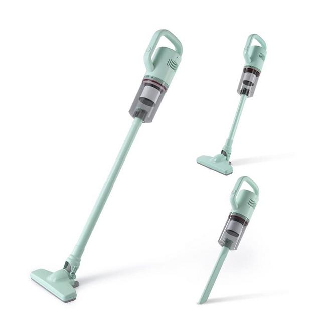 KEROMEE Cordless Vacuum Cleaner, 3 in 1 Small Vacuum Cleaner, 5th Generation Rechargeable Vacuum Cordless, Lightweight Cordless Stick Vacuum for Hardwood Floor Carpet Pet Hair DustHome Cleaning