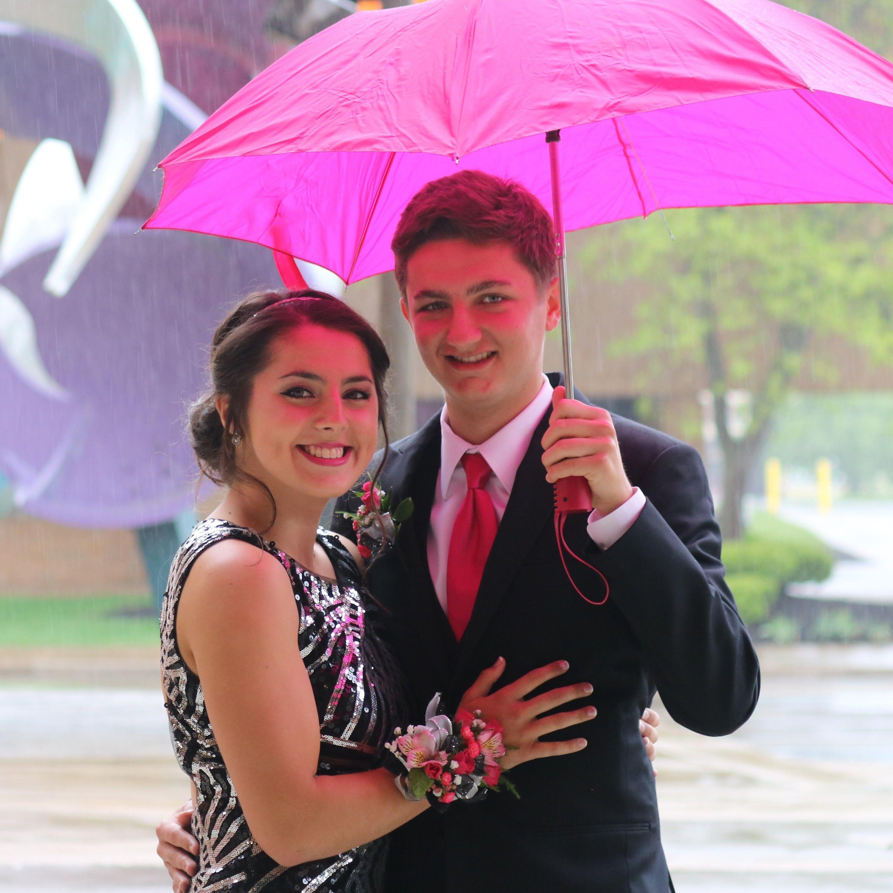 Junior year prom - May 2016