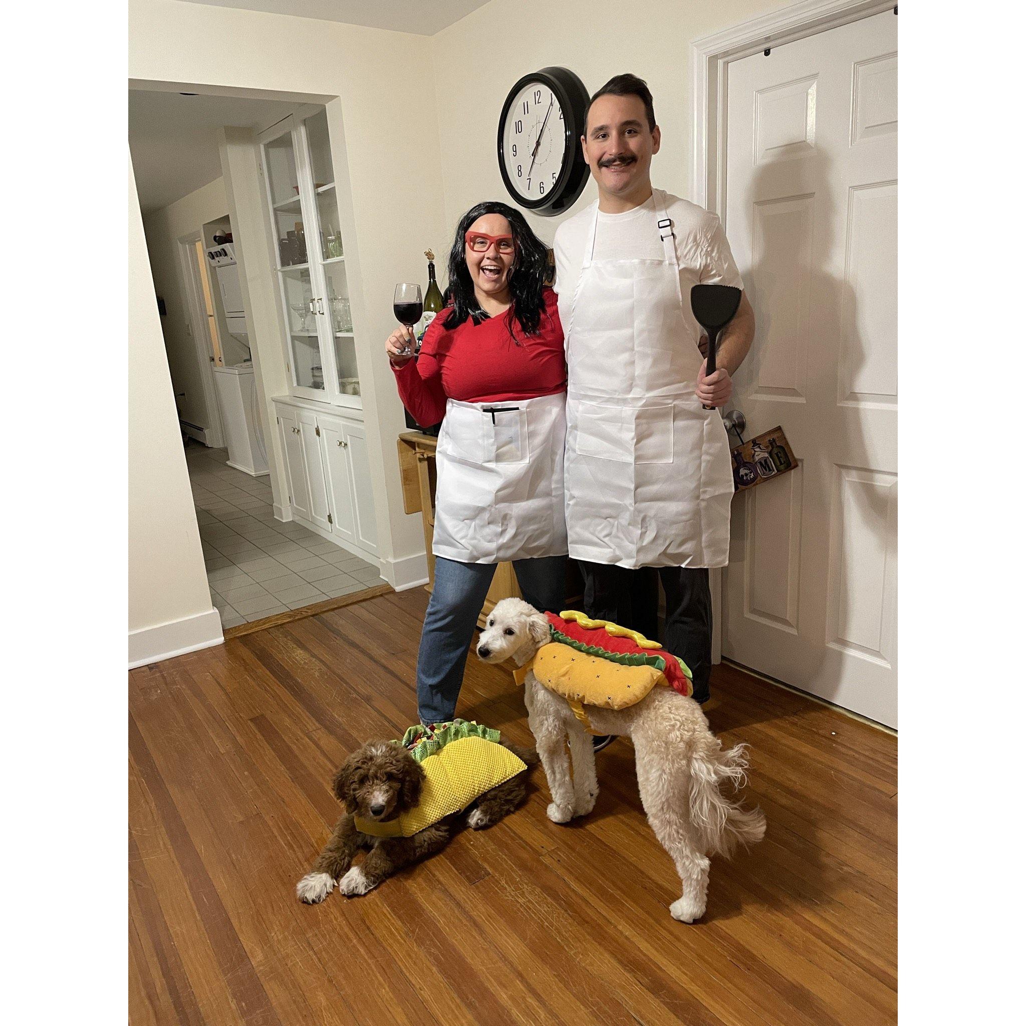 Our 2023 Halloween party! We were our favorite characters from our favorite cartoon!