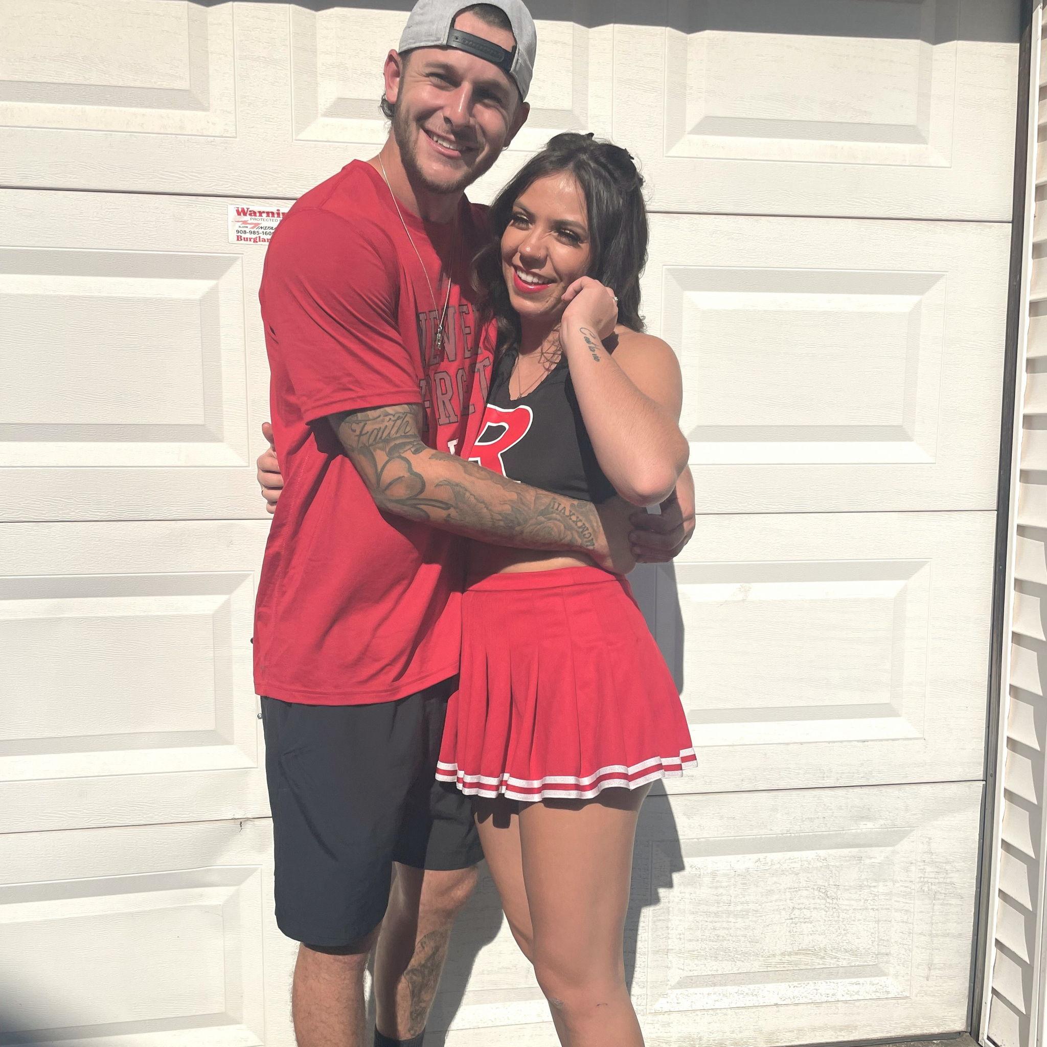 We met at Rutgers, it is only right to have a Rutgers picture here.