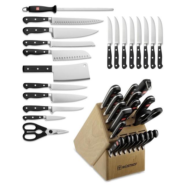 Wüsthof Classic 20-Piece Knife Block Set