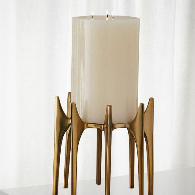 Global ViewsAquilo Small Pillar Candle Holder