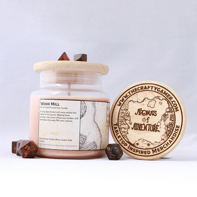 Wood Mill | 16 oz. Soy Candle | Dungeons &...