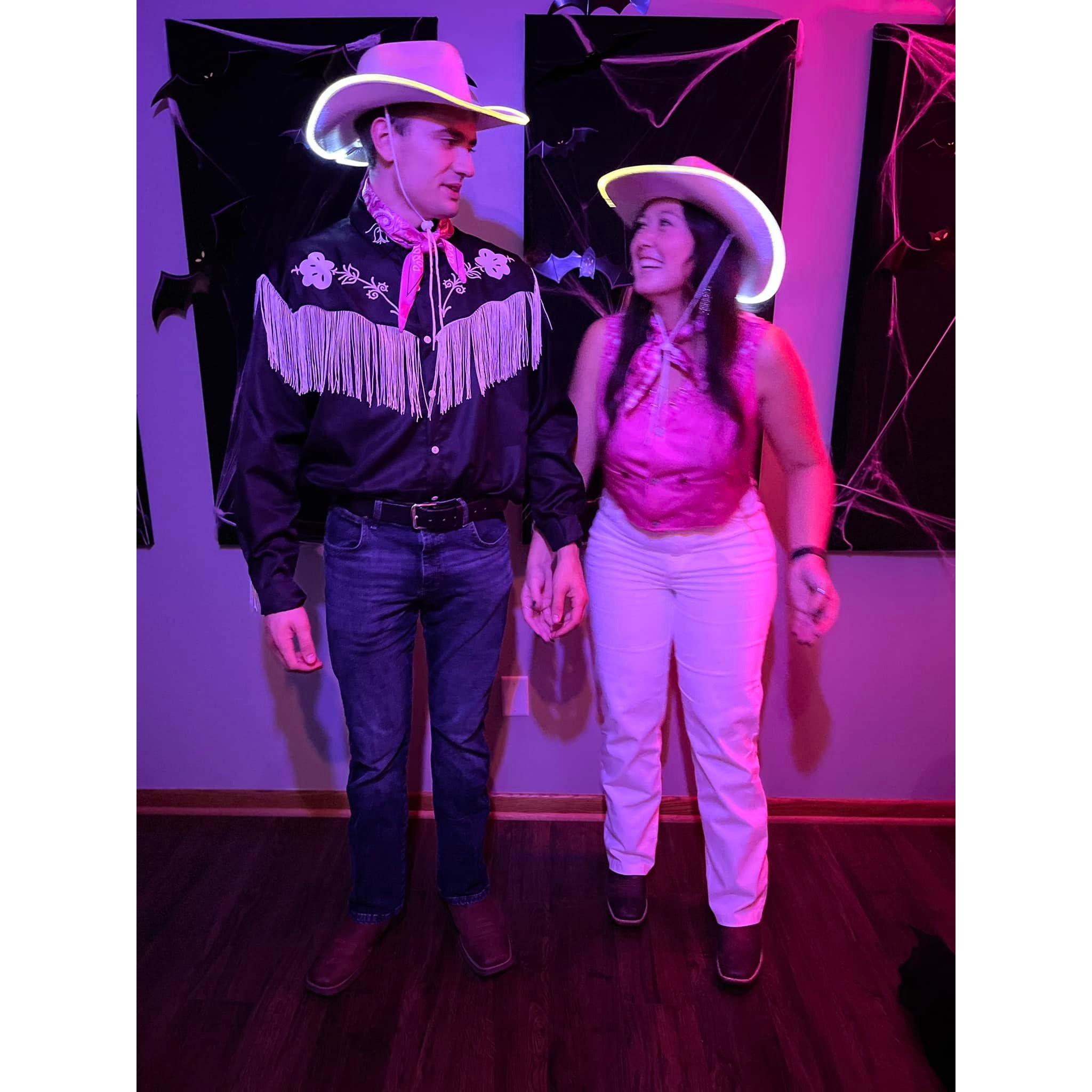 The first of many couples costumes