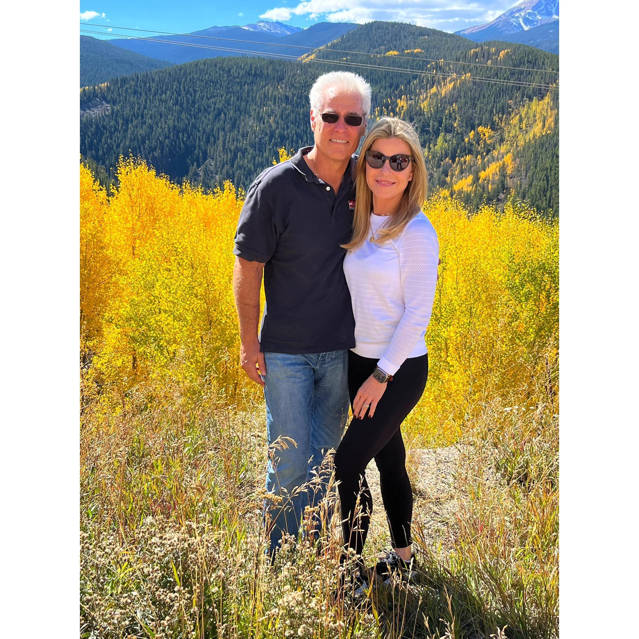 Our first trip to our "Happy Place" CO together.