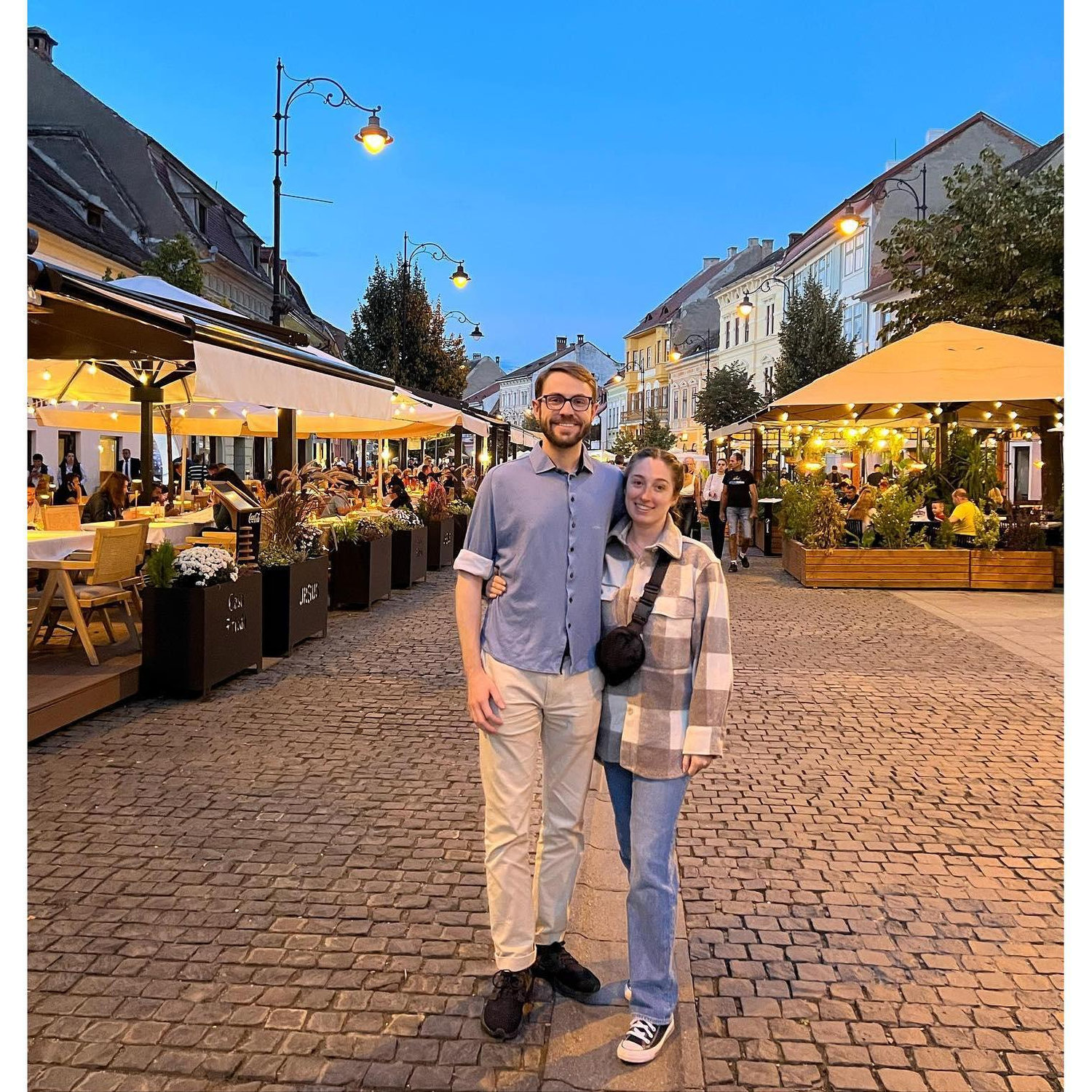 Mike's first trip to Romania!