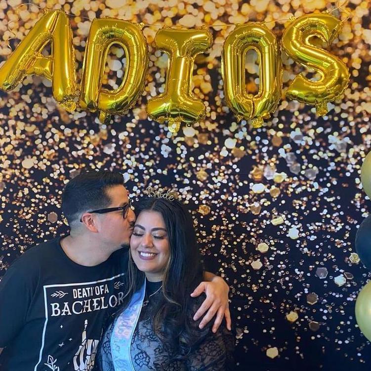 Our engagement/going away party (2024)
