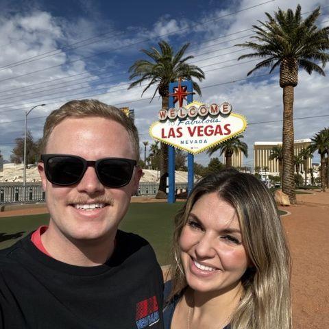 This picture was outside of Vegas, so they let us bring it home. 