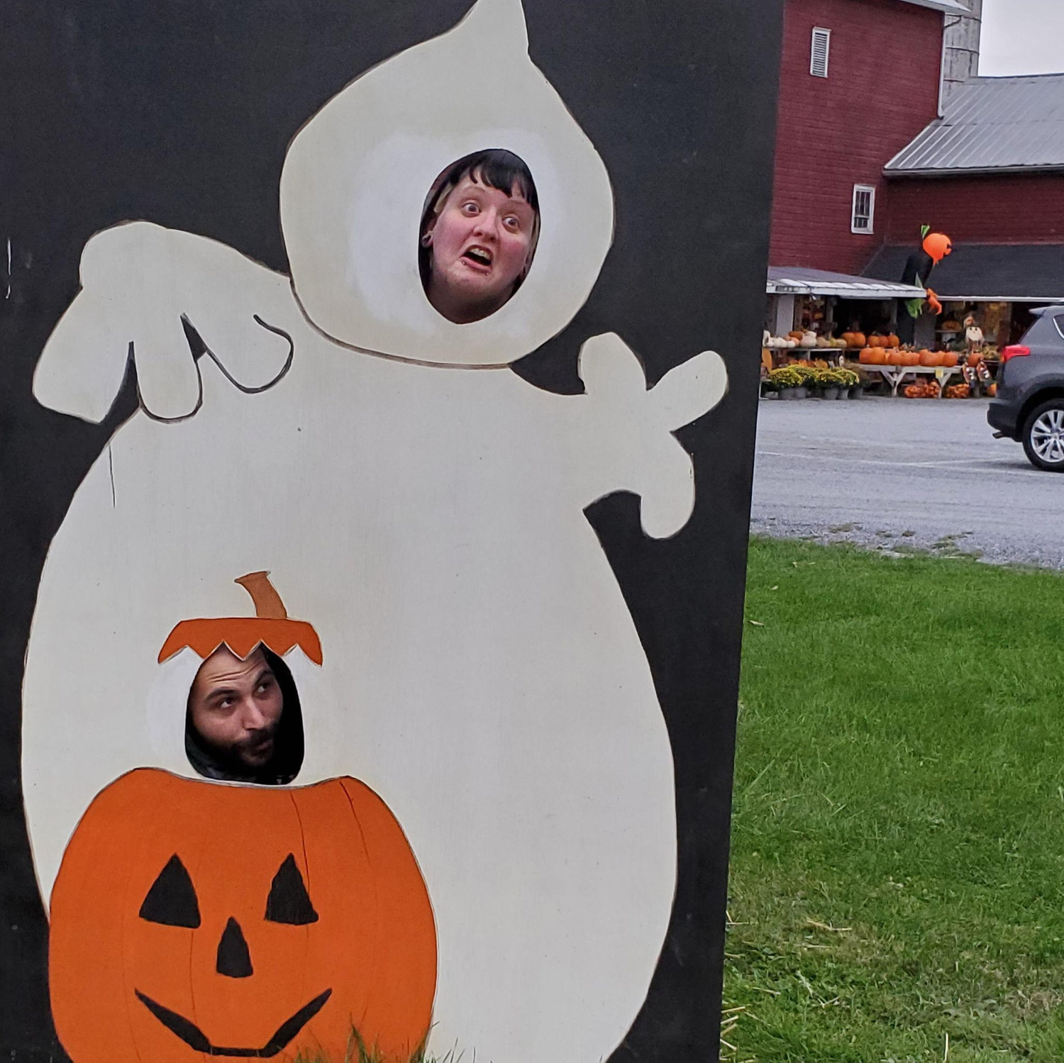 Our yearly first day of fall trip to the pumpkin patches with the family of the bride.