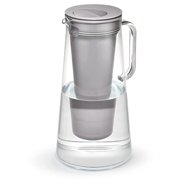 LifeStraw Home – Water Filter Pitcher, 10-Cup, Pebble, BPA Free Designed for Everyday Protection Against Bacteria, parasites, microplastics, Lead, Mercury, PFAS and a Variety of Chemicals