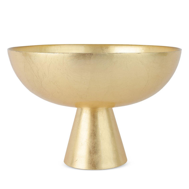 VIETRI Moon Glass Medium Pedestal Bowl