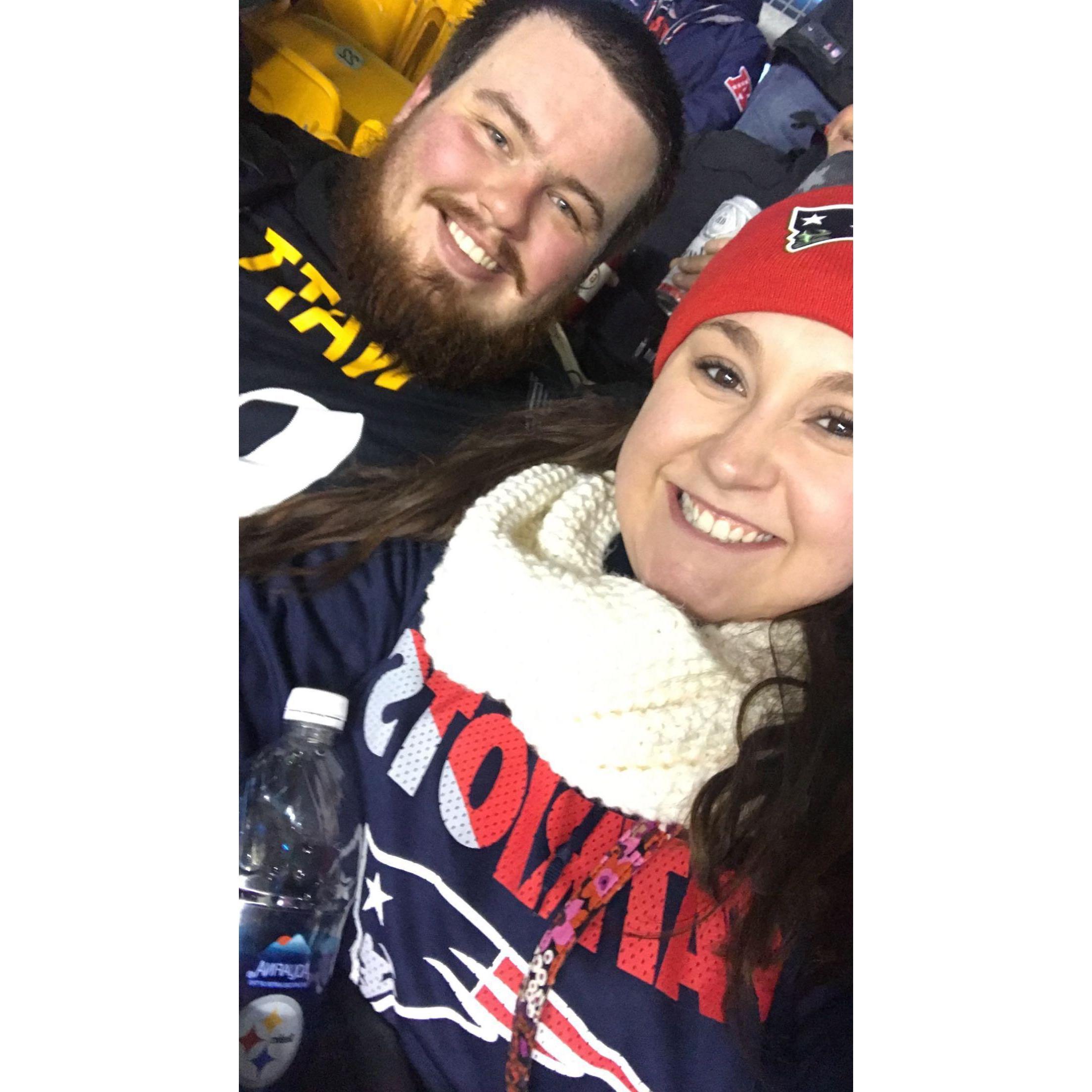 Patriots @ Steelers NFL game in 2019!
