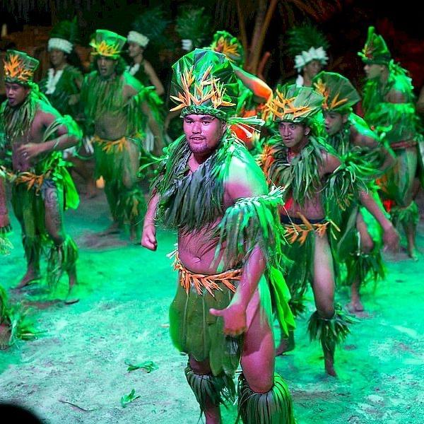 Polynesian Dinner & Show on our Honeymoon
