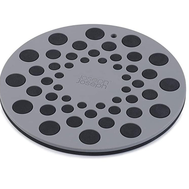 Joseph Joseph Spot-On Set of 2 Silicone Trivets, One Size, Gray