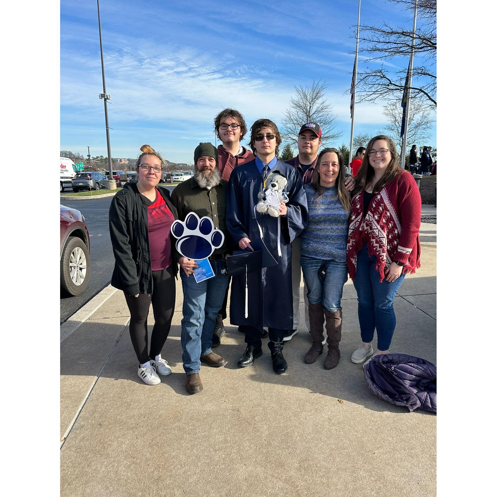 Caleb's family