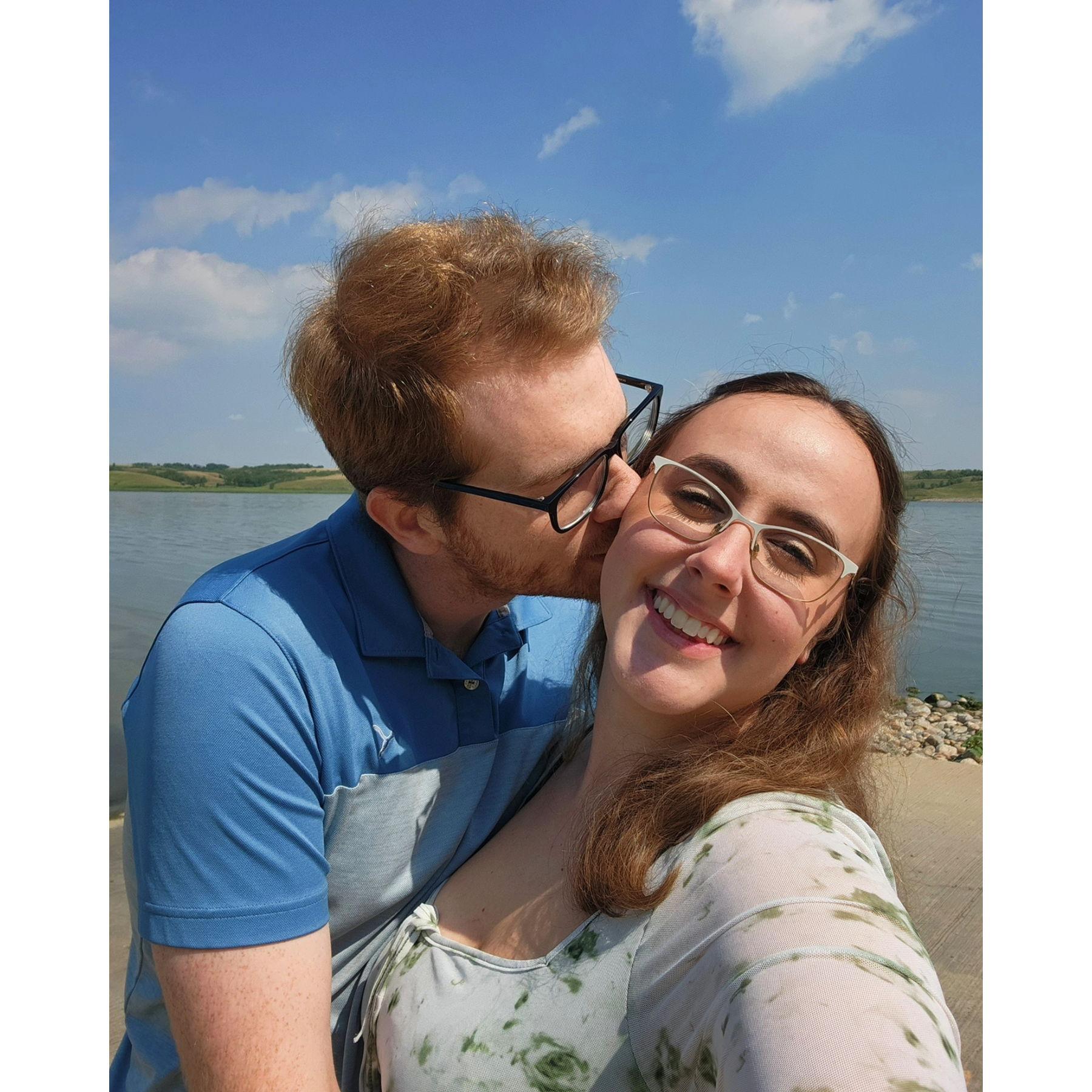 In summer of 2024, Ethan and Samantha went to North Dakota to visit their best friends, Krista and Bo! Although they got stranded in Minneapolis along the way, the views and friends were worth it!