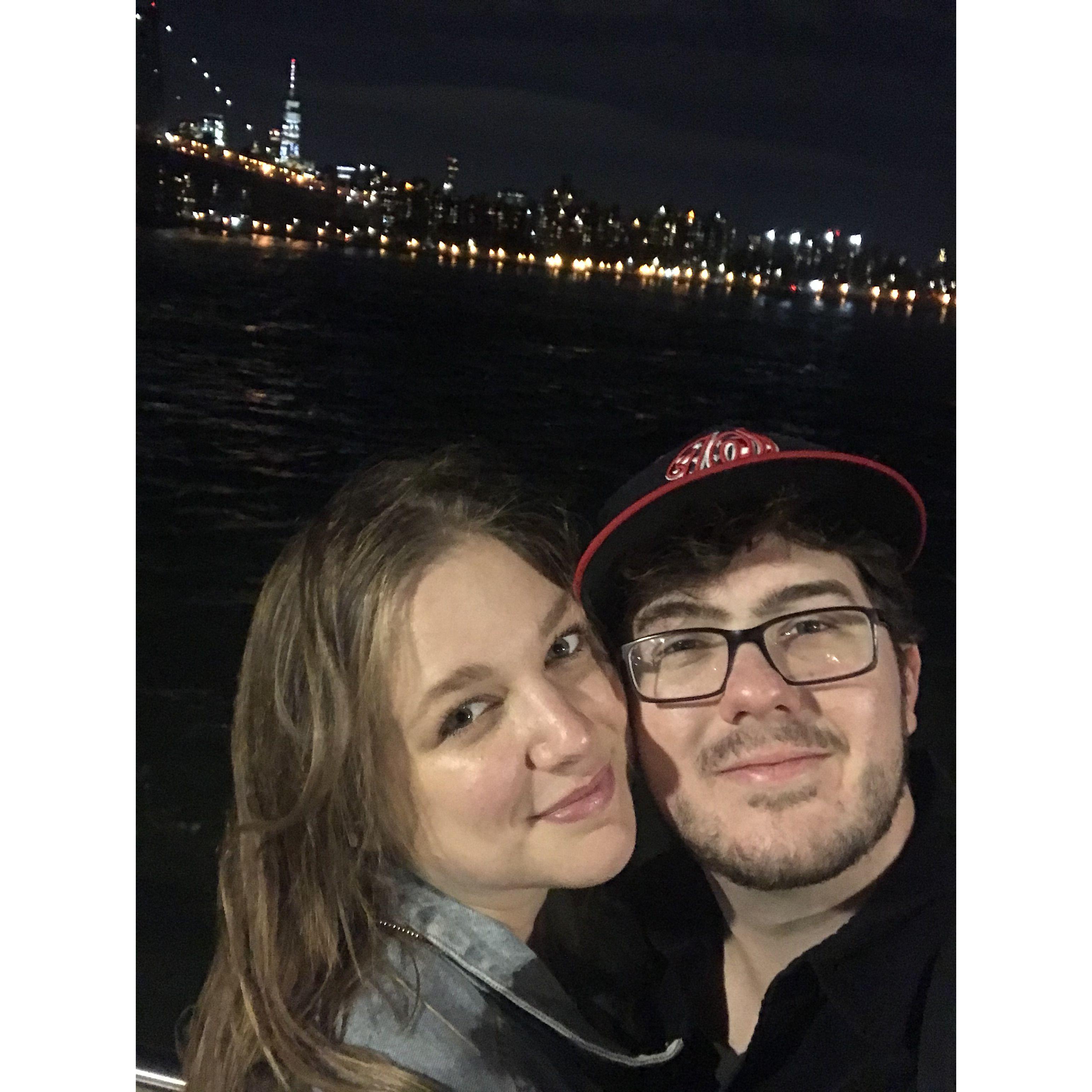 tourists in the city