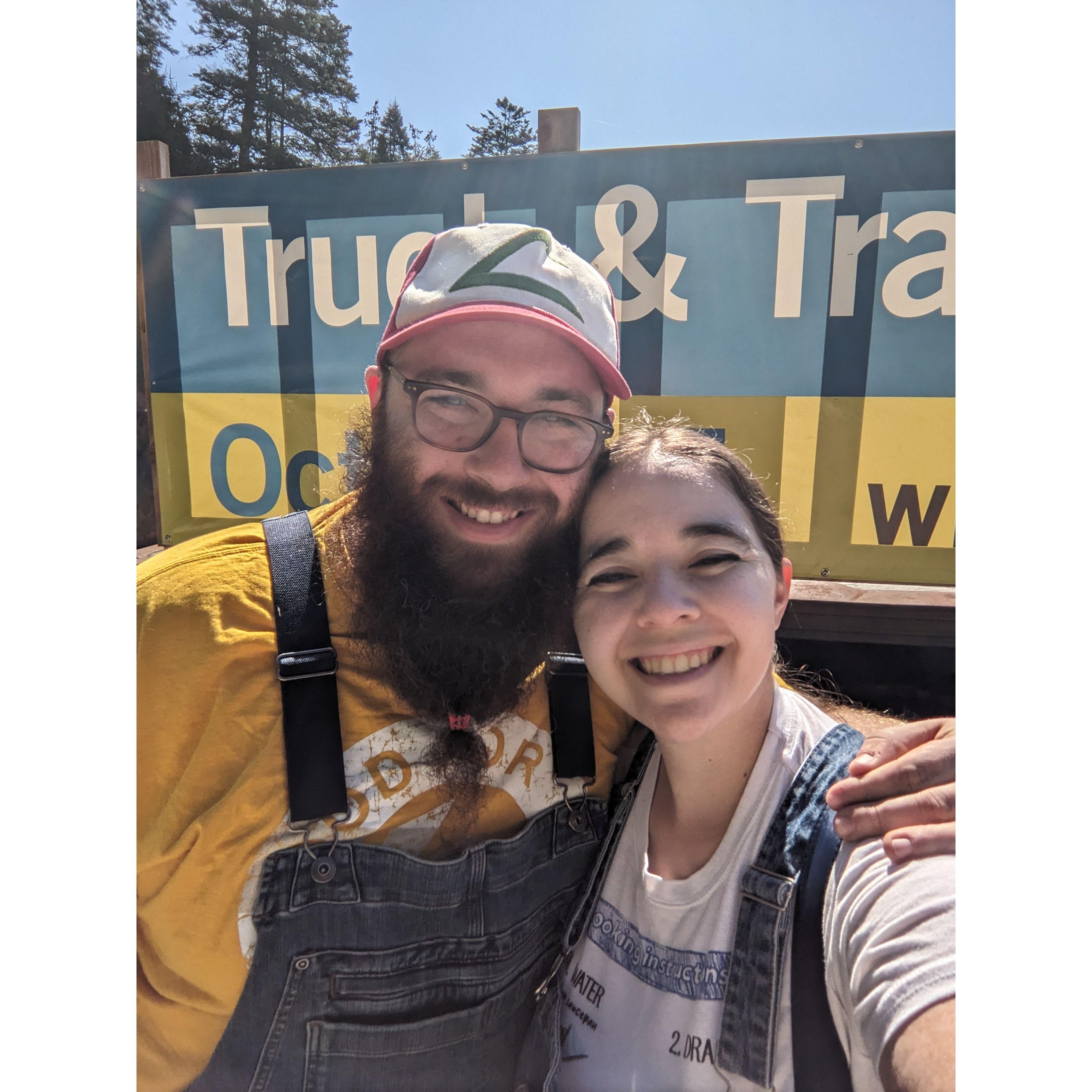We go to Truck & Tractor Day at Winterthur every year