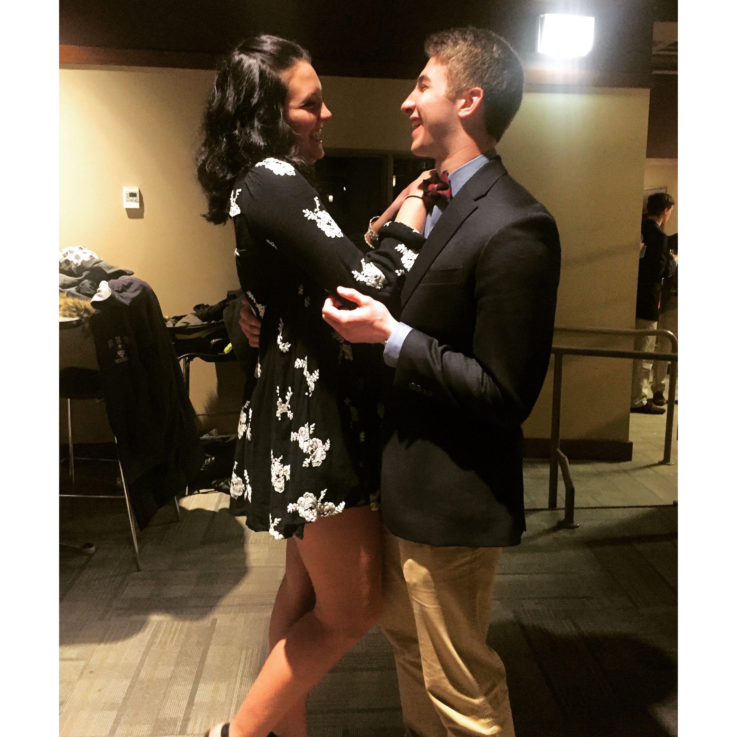 2016: Our first formal together as "just friends" 😏