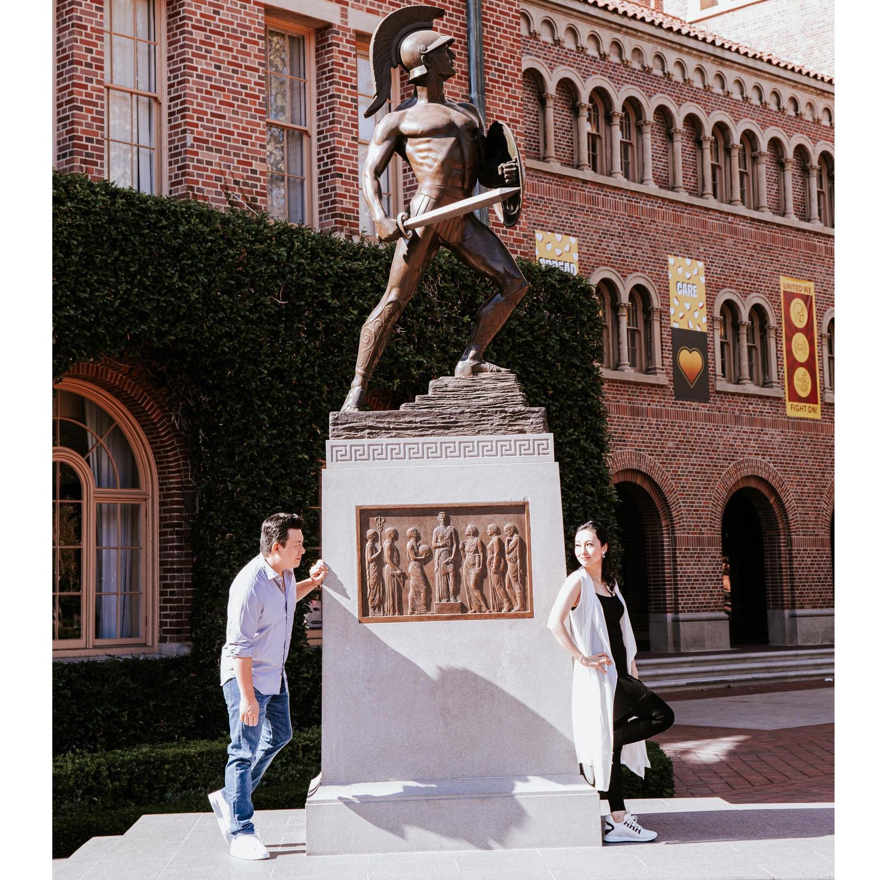 USC Tommy Trojan Fight On!!!