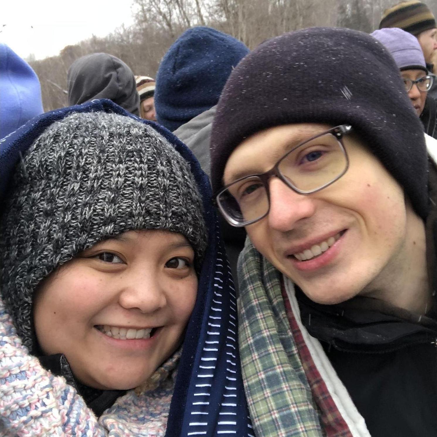 On a snowy, winter carriage ride (2018)