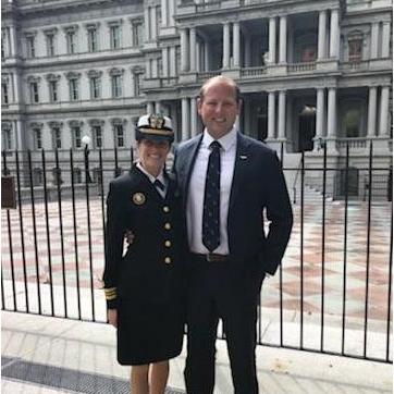 Bringing Chris to the White House for our picture with POTUS.