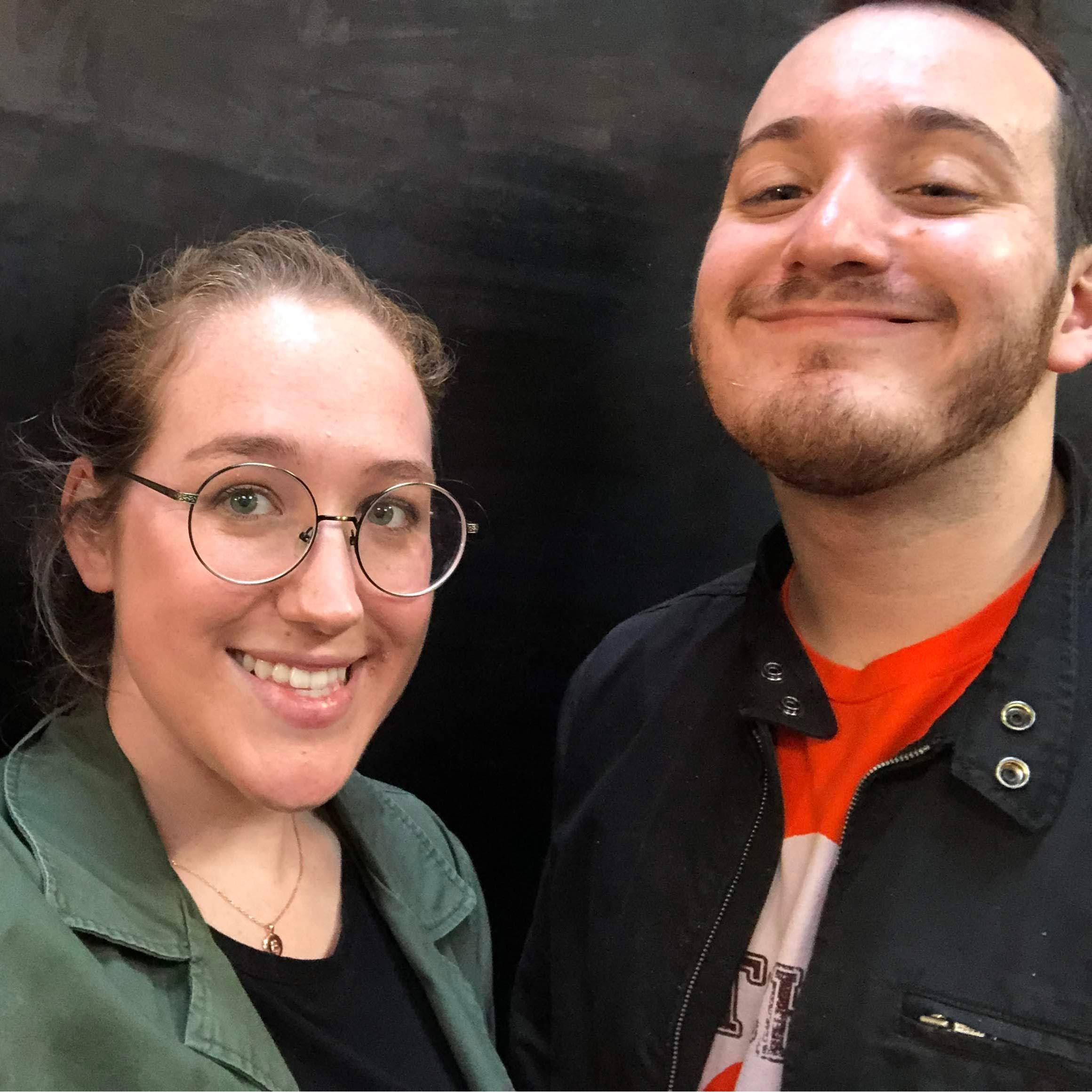 Our first photo together!