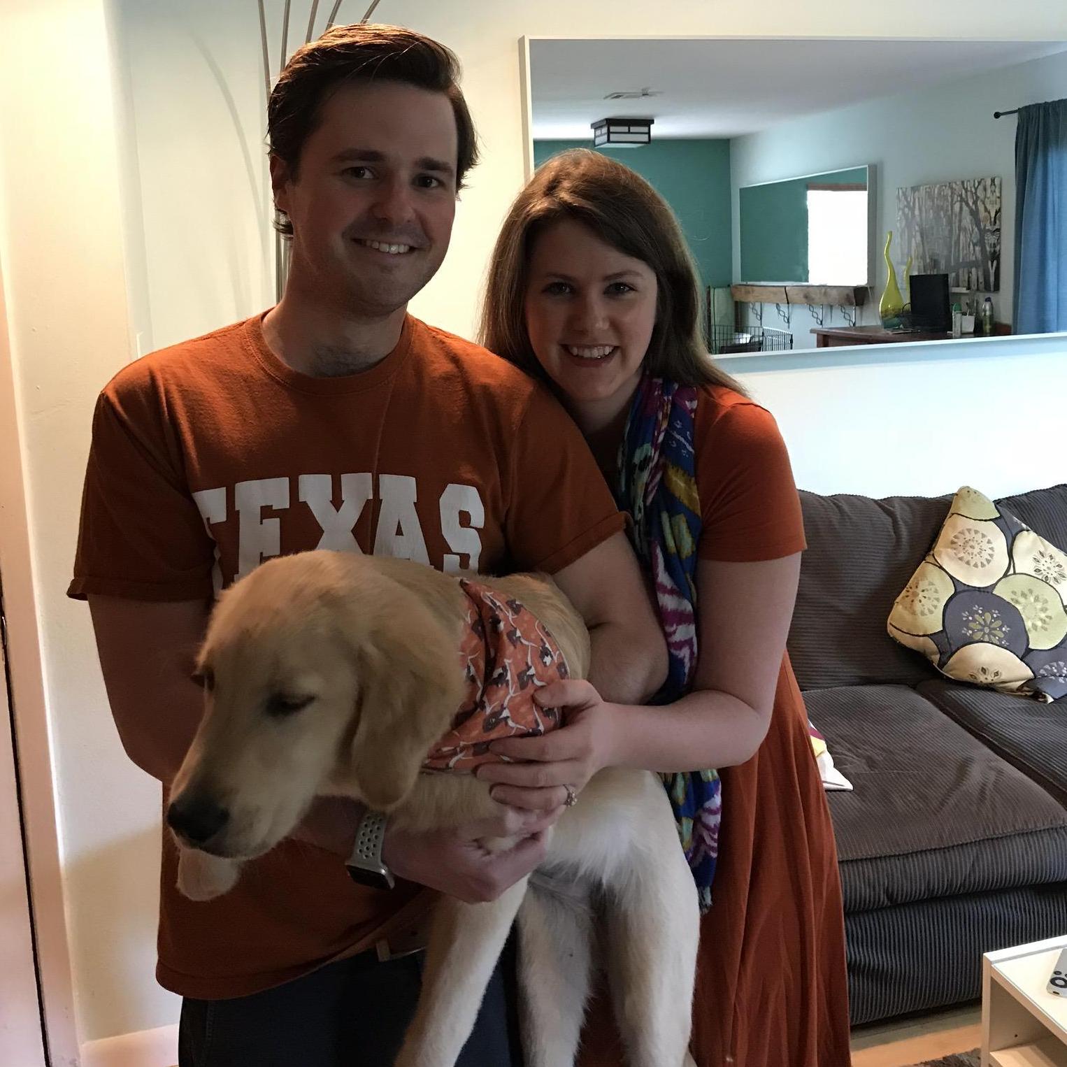 In Austin with Charlie - we watched UT play USC (2018)