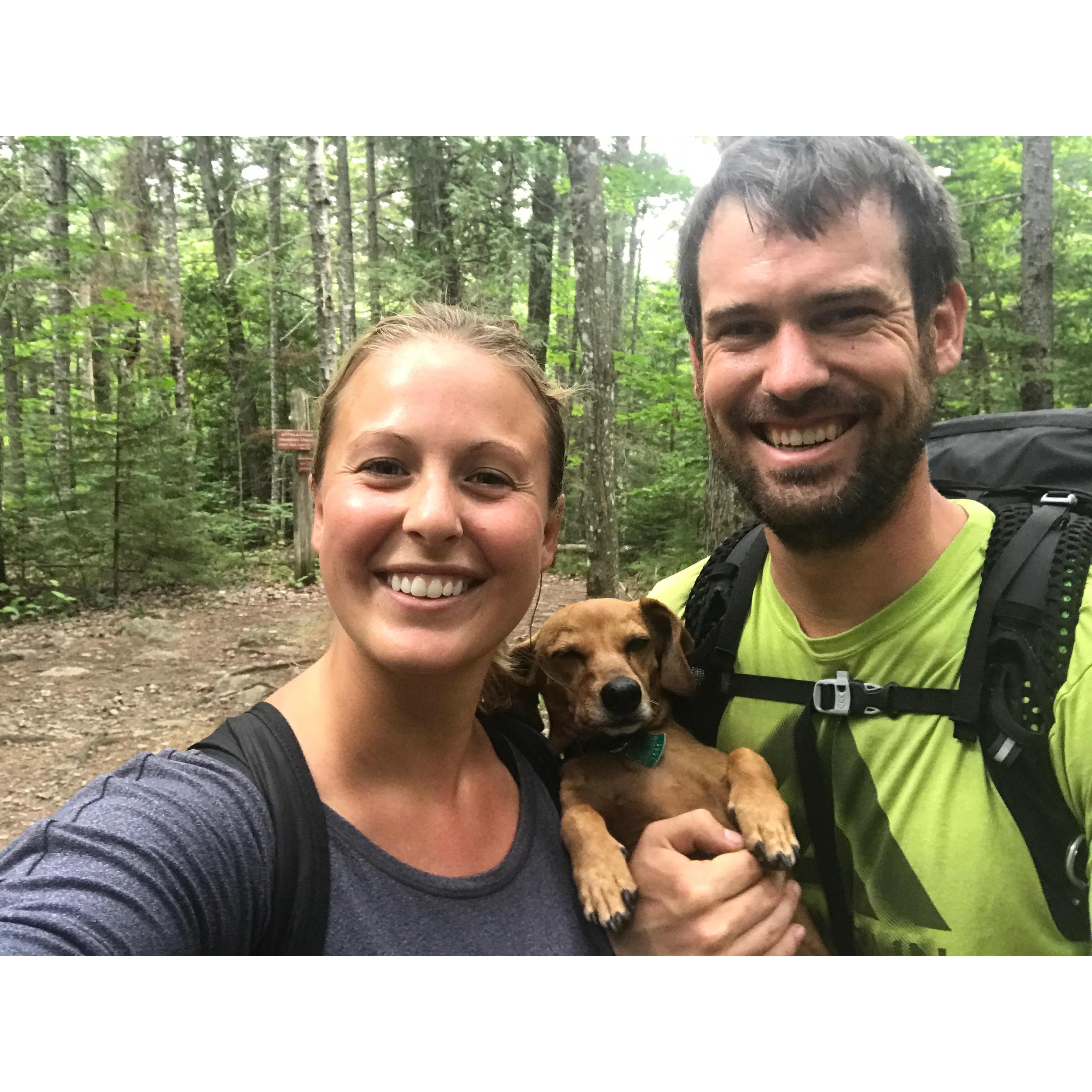 Appalachian Trail in Maine