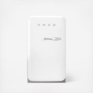 50's Retro-Style Mini Refrigerator, Left Hinge