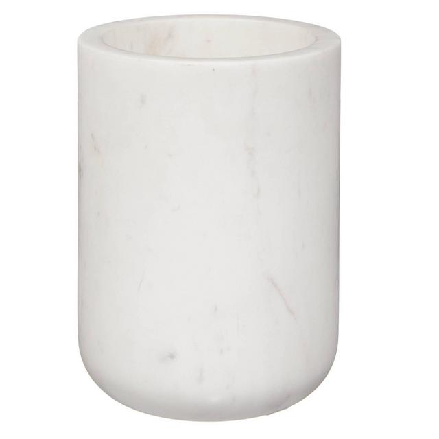John Lewis Croft Collection Marble Utensil Pot, White