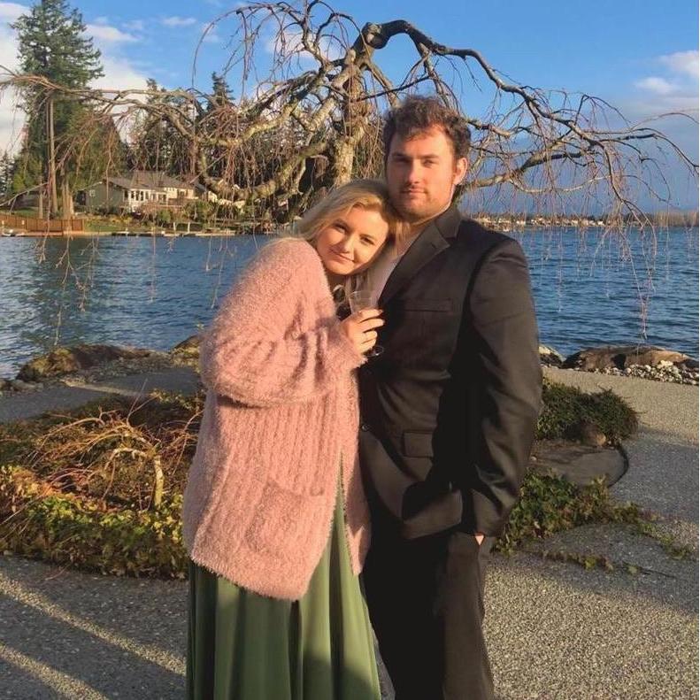 Congrats to Kaili and Noah (also the first time I got to see Wes in a suit).