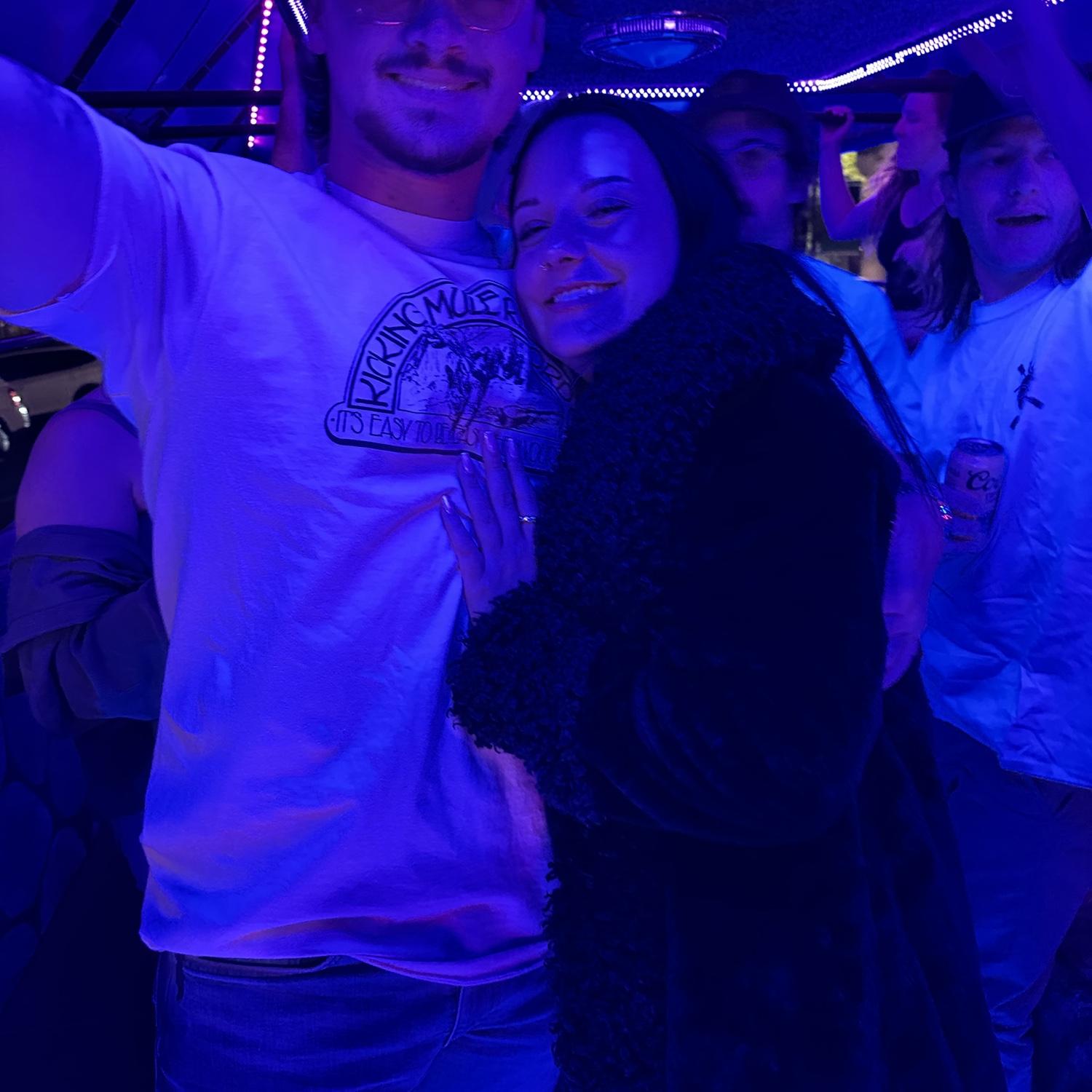 Adi’s 21st birthday party on the Rock Box