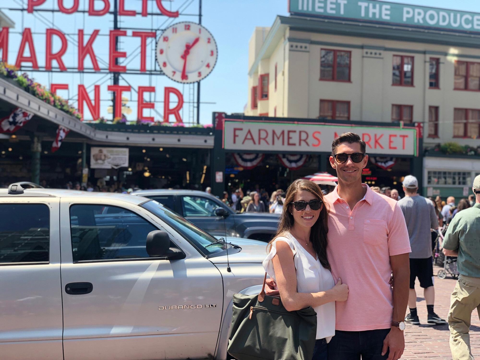 Checking out Pike Place Market