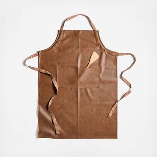 Scout Faux Leather Apron