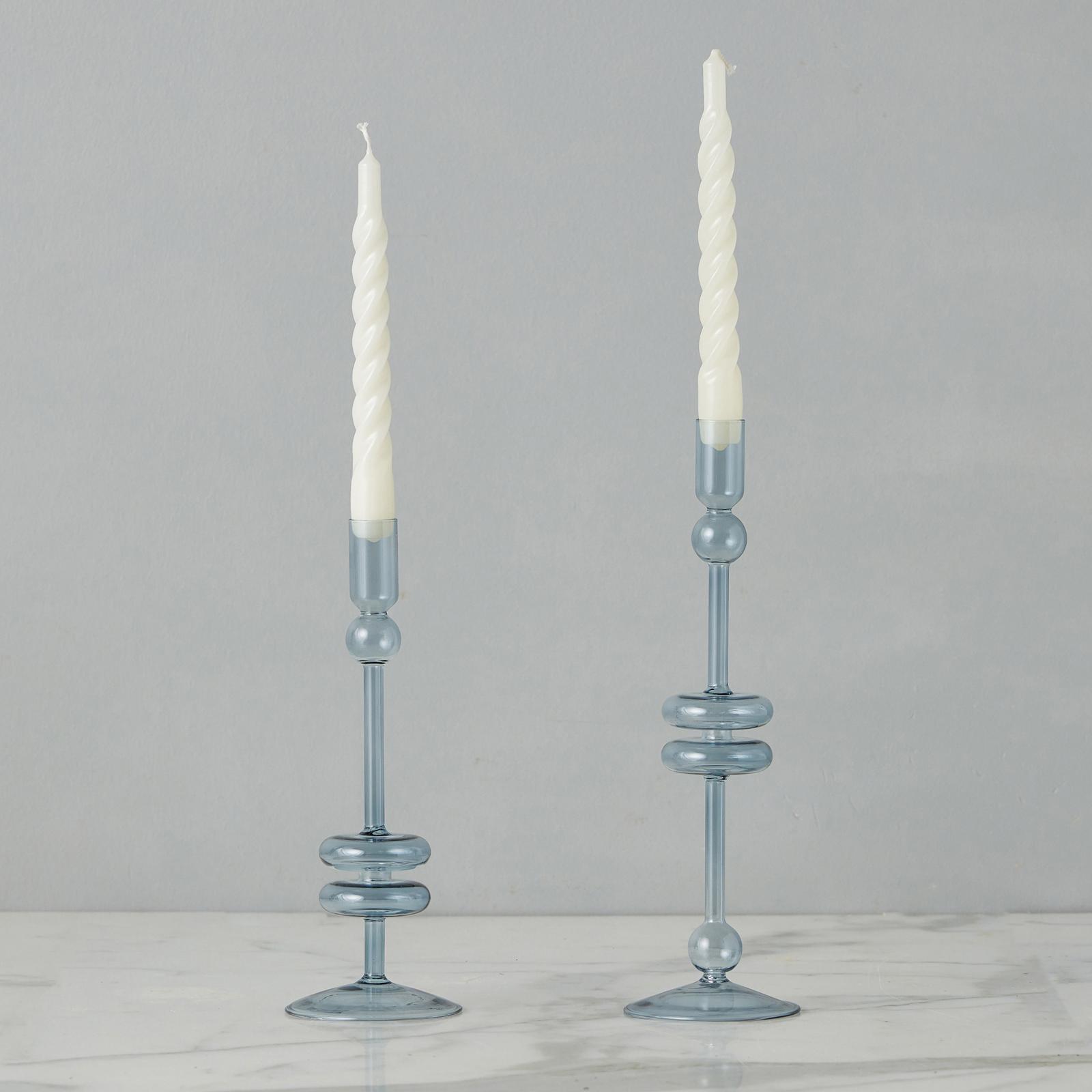 Medium Candlestick, Set of 2