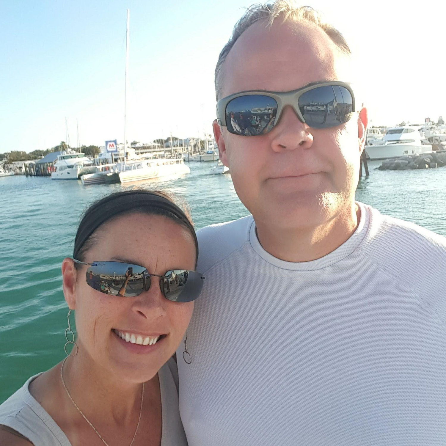 Our first Key West sunset