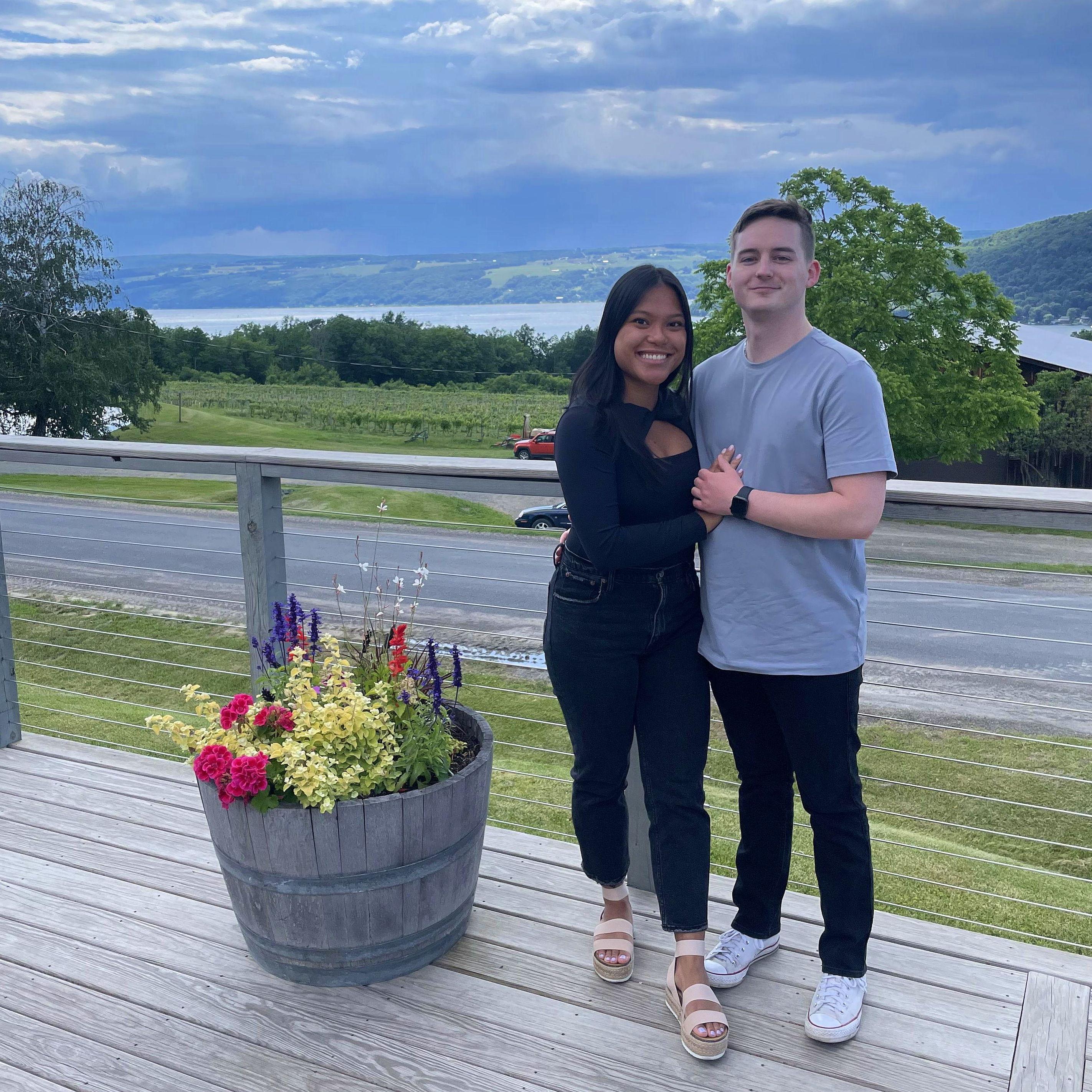 Celebrating 5 years together in the Finger Lakes!