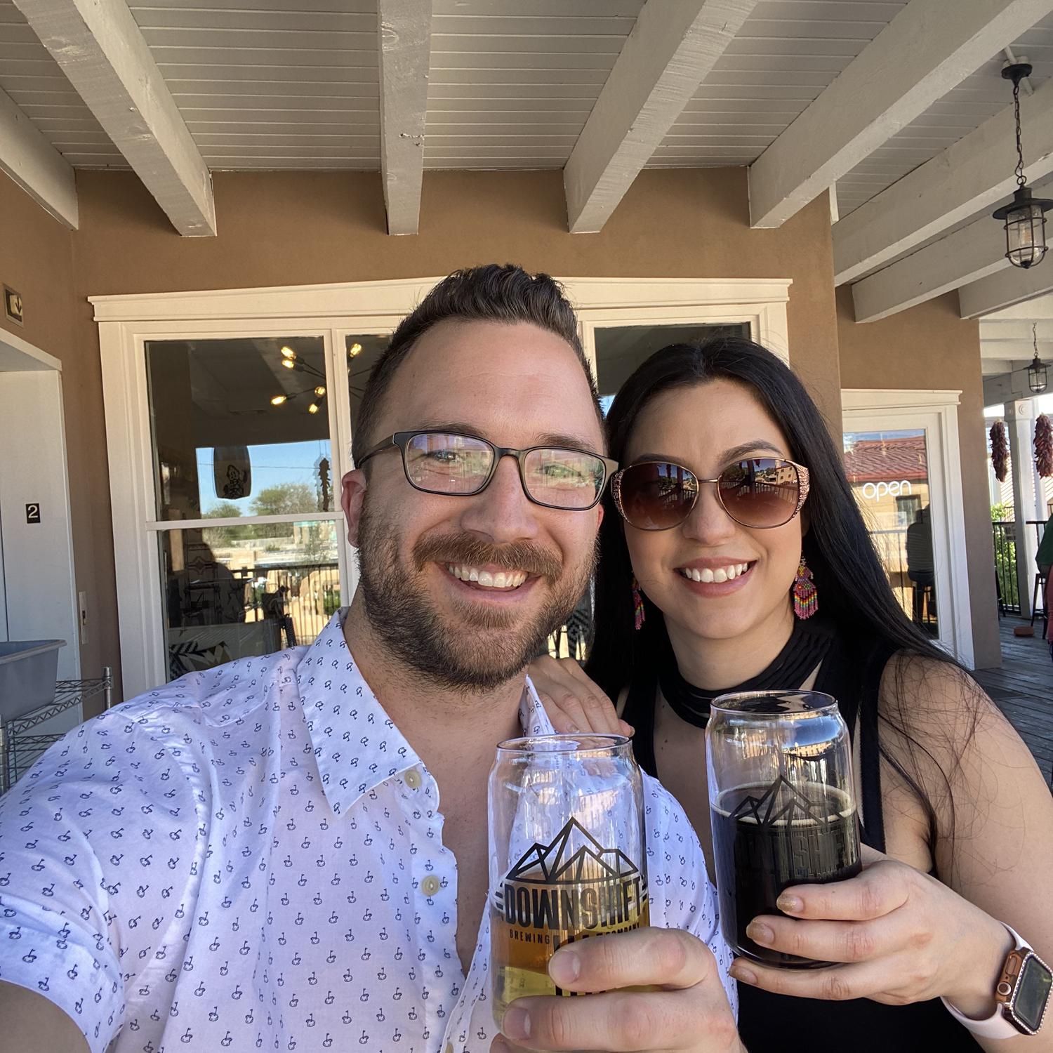 Cheers! Long distance is not easy!
