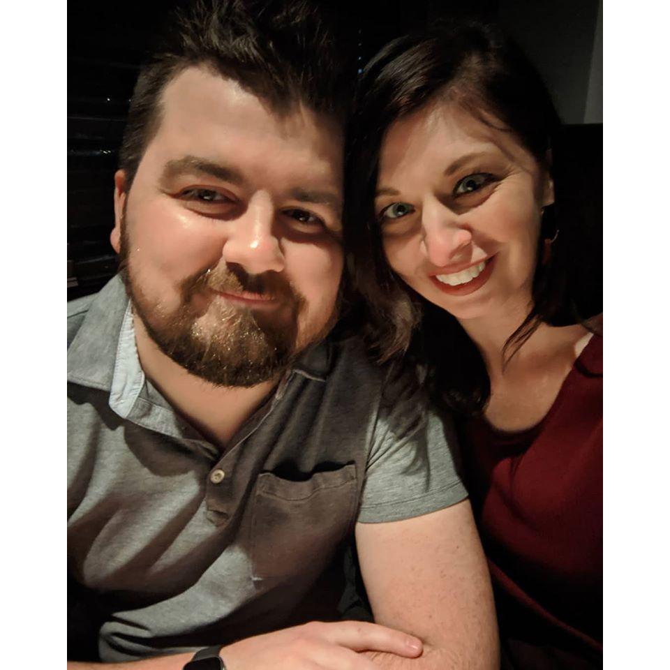 Our first Valentine's Day together.
