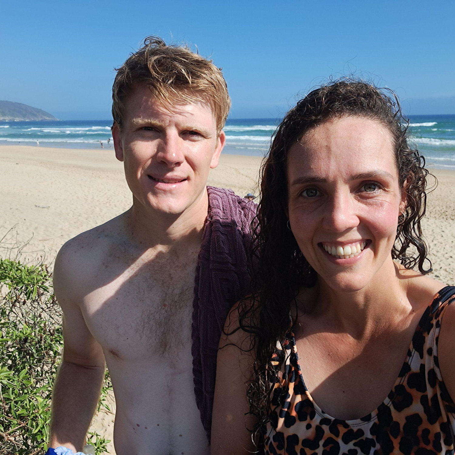 Run and Ocean dip in Wilderness