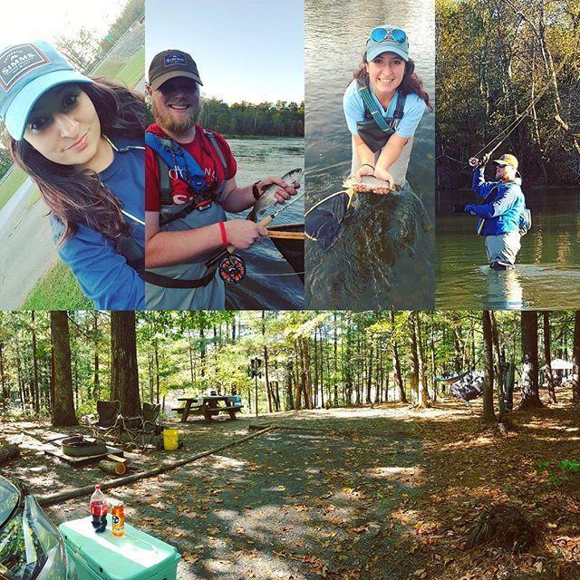 One of many things we enjoy doing together is fly fishing.