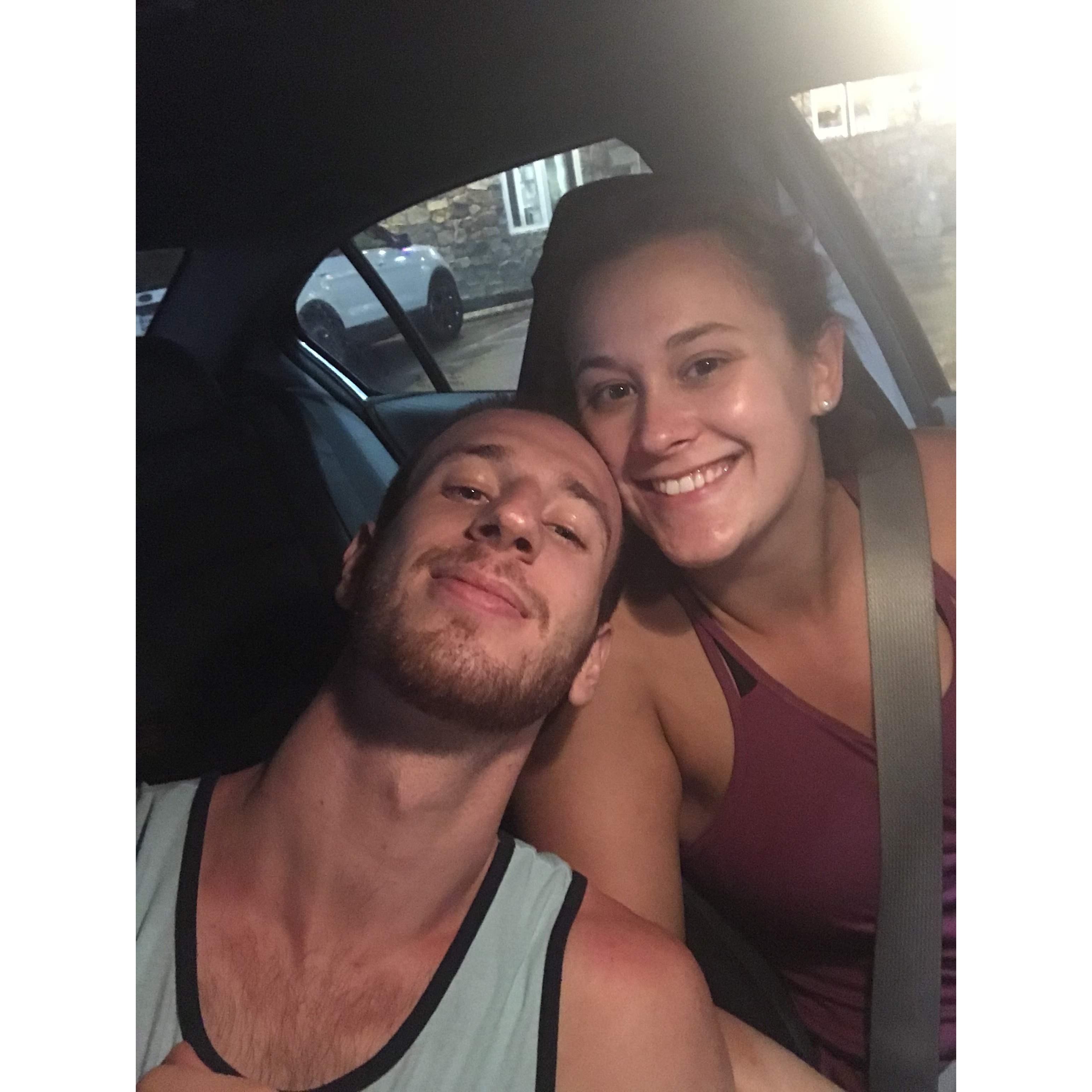 The day he asked me to be his girlfriend 