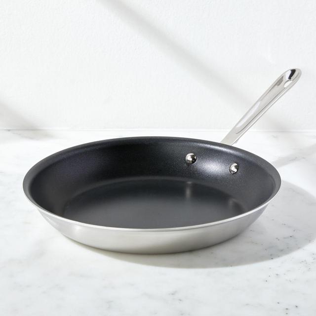 All-Clad © d5 Brushed Stainless Steel 12" Nonstick Fry Pan