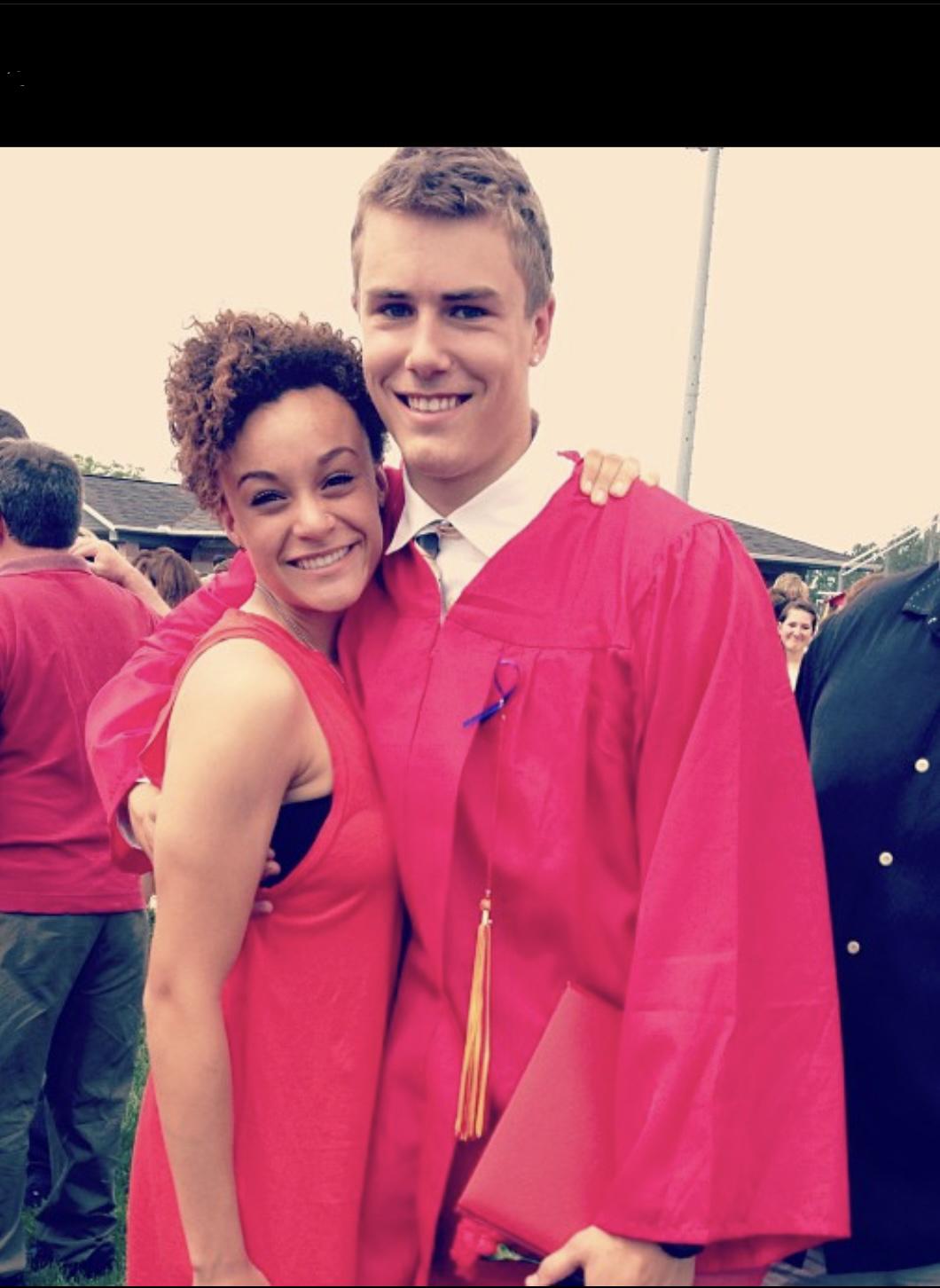 Seth's HS graduation in 2013