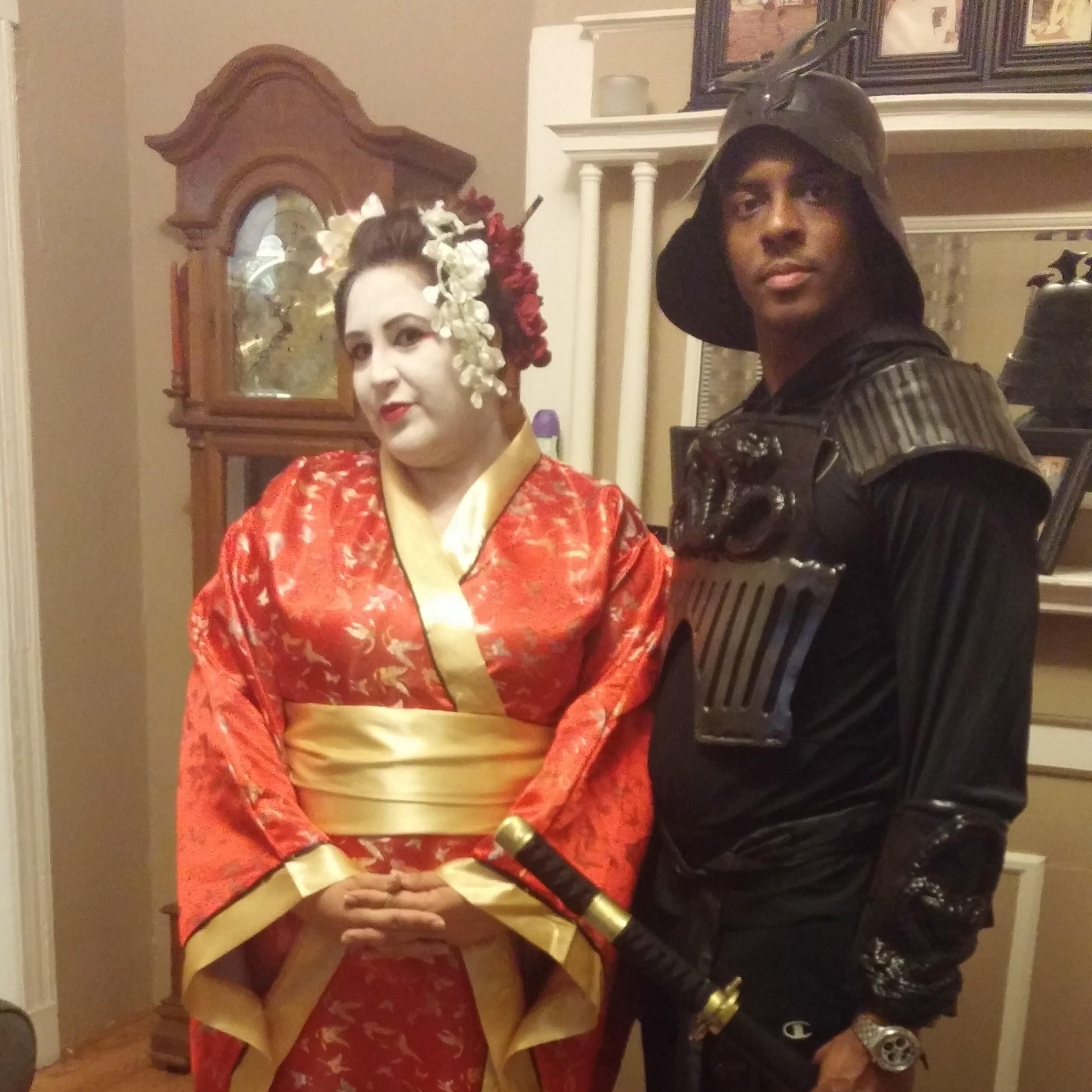 His Geisha my Ninja LOL😃