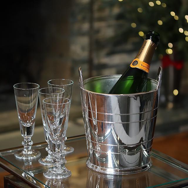 HÔTEL Silver Wine Chiller Bucket