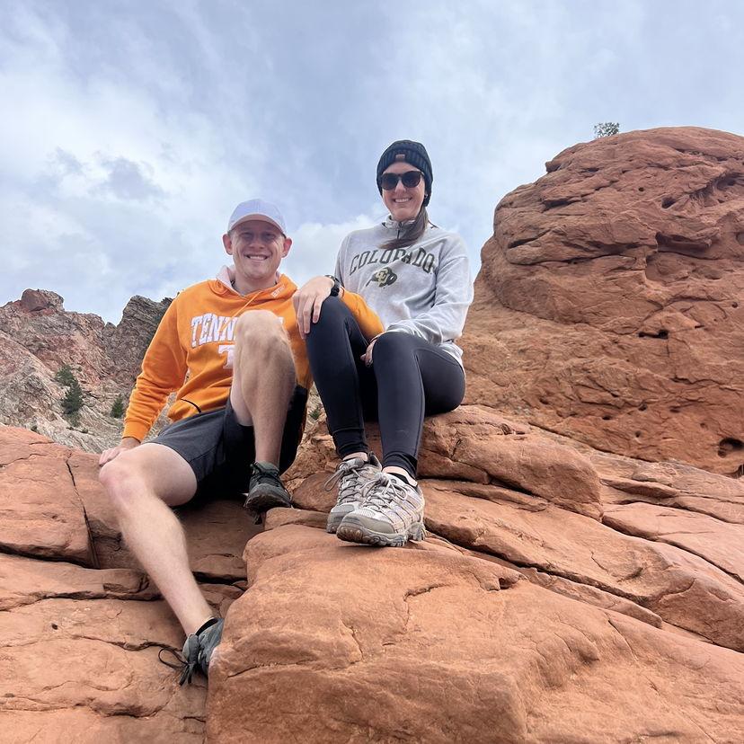 Hiking in Colorado, October 2023.