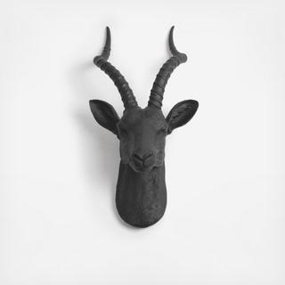 Resin Faux Taxidermy Gazelle Head