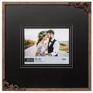 Ornate Scrollwork Wood Wall Frame
